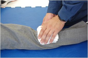 直接圧迫止血法2