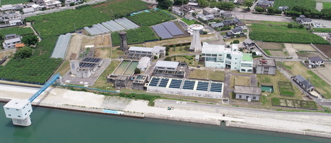 更新前の鳴門市浄水場
