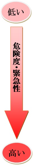 避難の緊急性や必要性