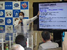 令和4年4月15日（金）自治振興会会長との懇話会（市役所）