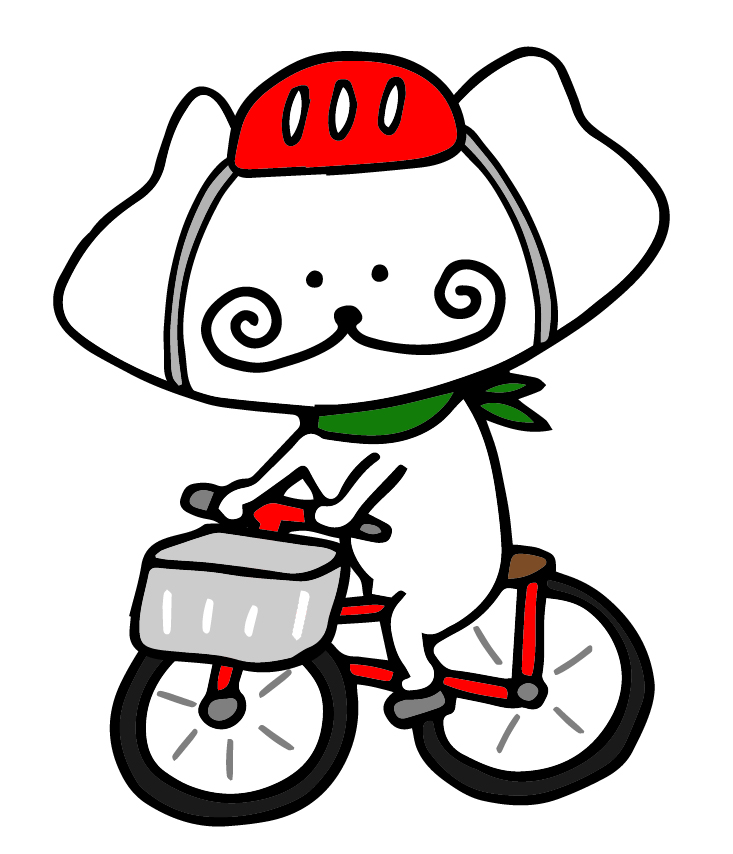 赤ヘル自転車