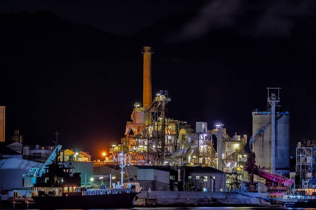 工場夜景